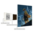 Zenitsu Demon Slayer Metal Posters | Premium, Waterproof & Magnet-Mounted Art