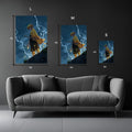 Zenitsu Demon Slayer Metal Posters | Premium, Waterproof & Magnet-Mounted Art
