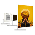 Zenitsu Focused Metal Posters | Premium, Waterproof & Magnet-Mounted Art