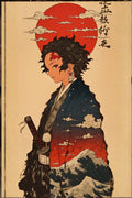 kamado Tanjiro Japanes Metal Posters | Premium, Waterproof & Magnet-Mounted Art