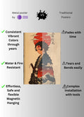 kamado Tanjiro Japanes Metal Posters | Premium, Waterproof & Magnet-Mounted Art