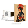 kamado Tanjiro Japanes Metal Posters | Premium, Waterproof & Magnet-Mounted Art