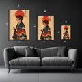 kamado Tanjiro Japanes Metal Posters | Premium, Waterproof & Magnet-Mounted Art